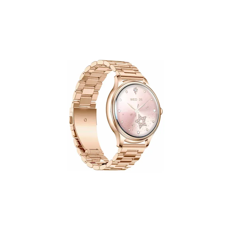 COLMI L28 Smart Watch (Gold + gold steel strap)